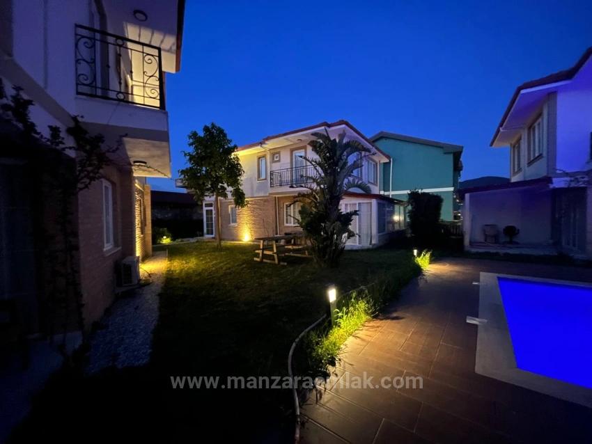 Dalaman Altıntaş Site İçinde Ortak Havuzlu 2+1 Dubleks İkiz Villa