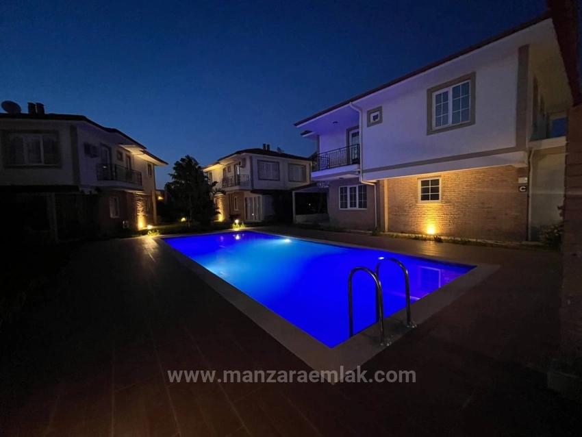 Dalaman Altıntaş Site İçinde Ortak Havuzlu 2+1 Dubleks İkiz Villa