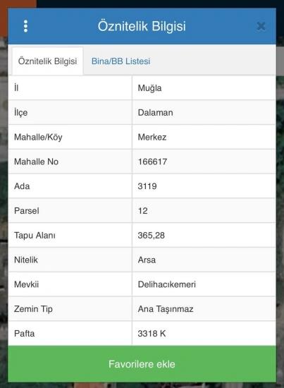Dalaman Karaçalı Mahallesinde Satılık İmarlı Arsa