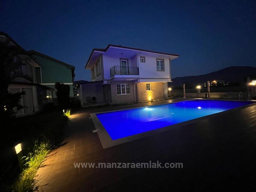 Dalaman Altıntaş Site İçinde Ortak Havuzlu 2+1 Dubleks İkiz Villa