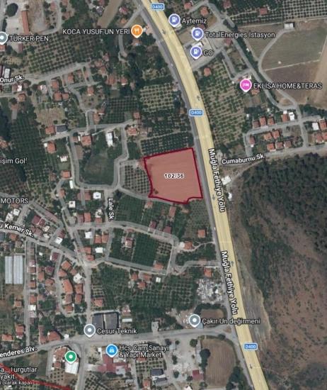 Dalaman Taşlıburun Ticari Arsa 102 Ada 36 Parsel