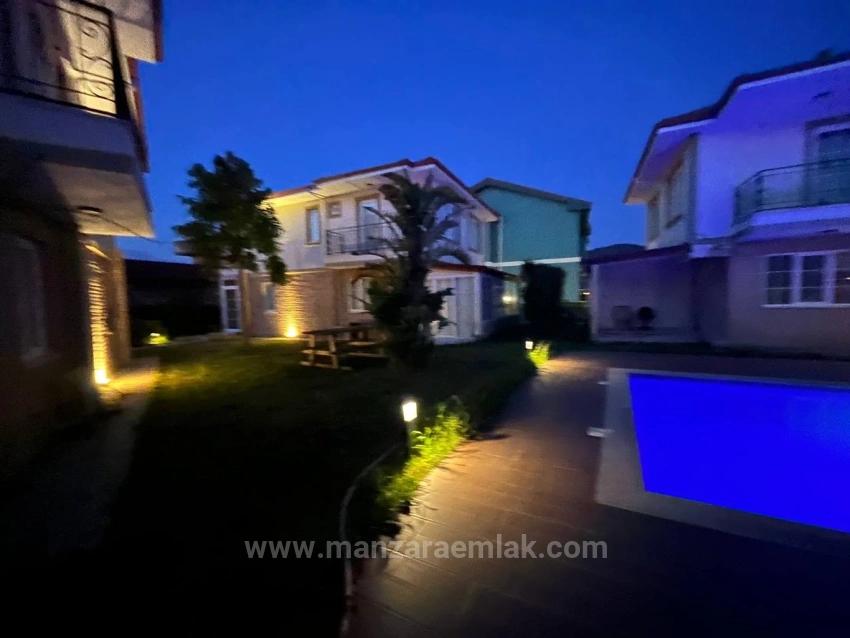 Dalaman Altıntaş Site İçinde Ortak Havuzlu 2+1 Dubleks İkiz Villa