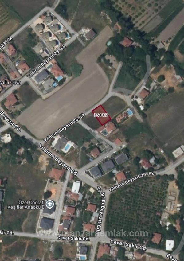 Dalaman Karaçalı Mahallesinde 395 M2 İmarlı Satılık Arsa